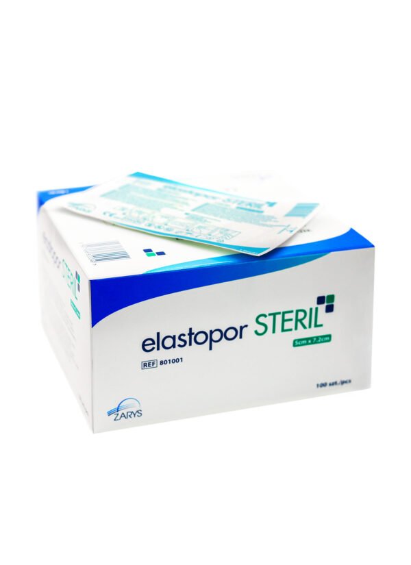 Plaster Włókninowy z Opatrunkiem Elastopor 5x7,5 cm sztuka