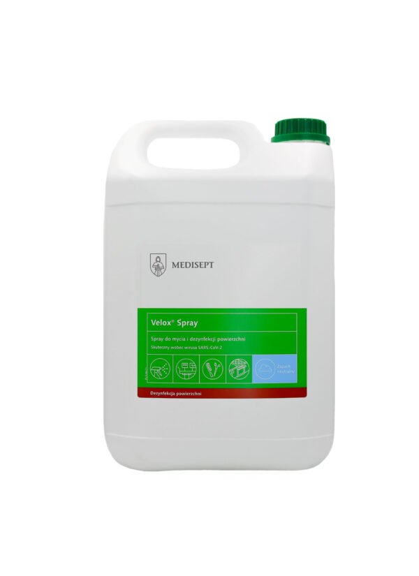 Płyn do Dezynfekcji Powierzchni Medisept Velox Spray 5 litrów