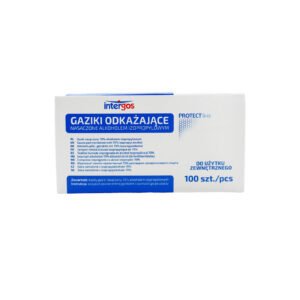 Gaziki Odkażające Włókninowe 65x30mm