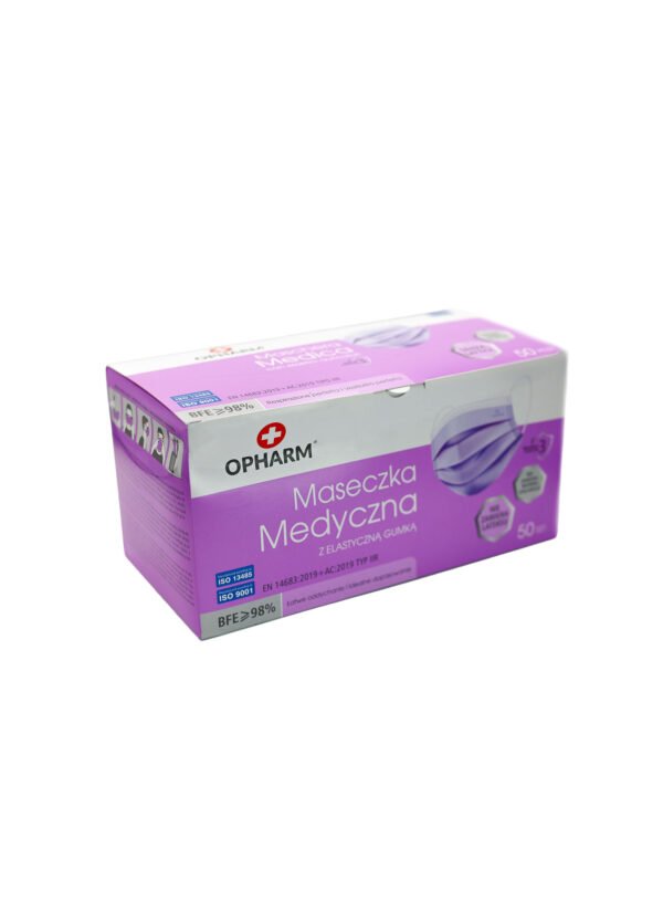 Maseczki Medyczne z Gumką Typ IIR OPHARM