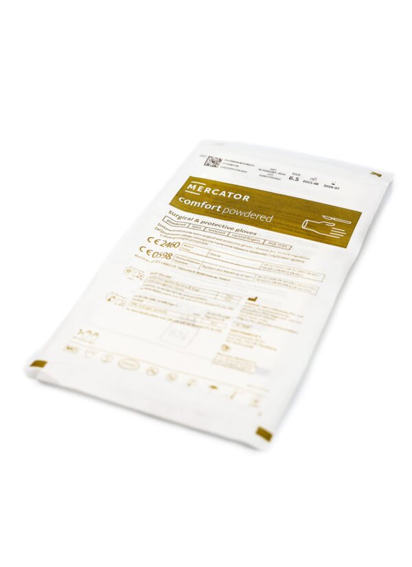 Mercator Comfort Powdered Rękawiczki Lateksowe Pudrowane XS-XL sztuka