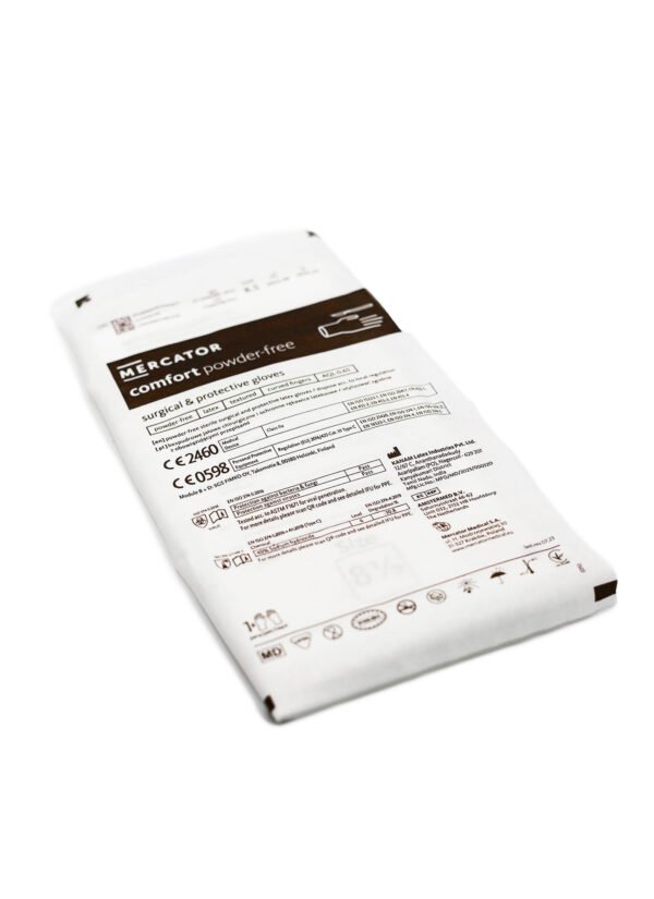 Mercator Dermagel Coated Rękawiczki Lateksowe Bezpudrowe XS-XL