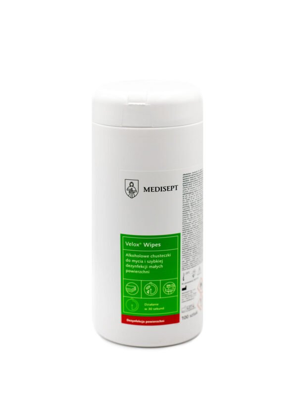 Chusteczki Alkoholowe do Dezynfekcji Medisept Velox Wipes (100 szt.)