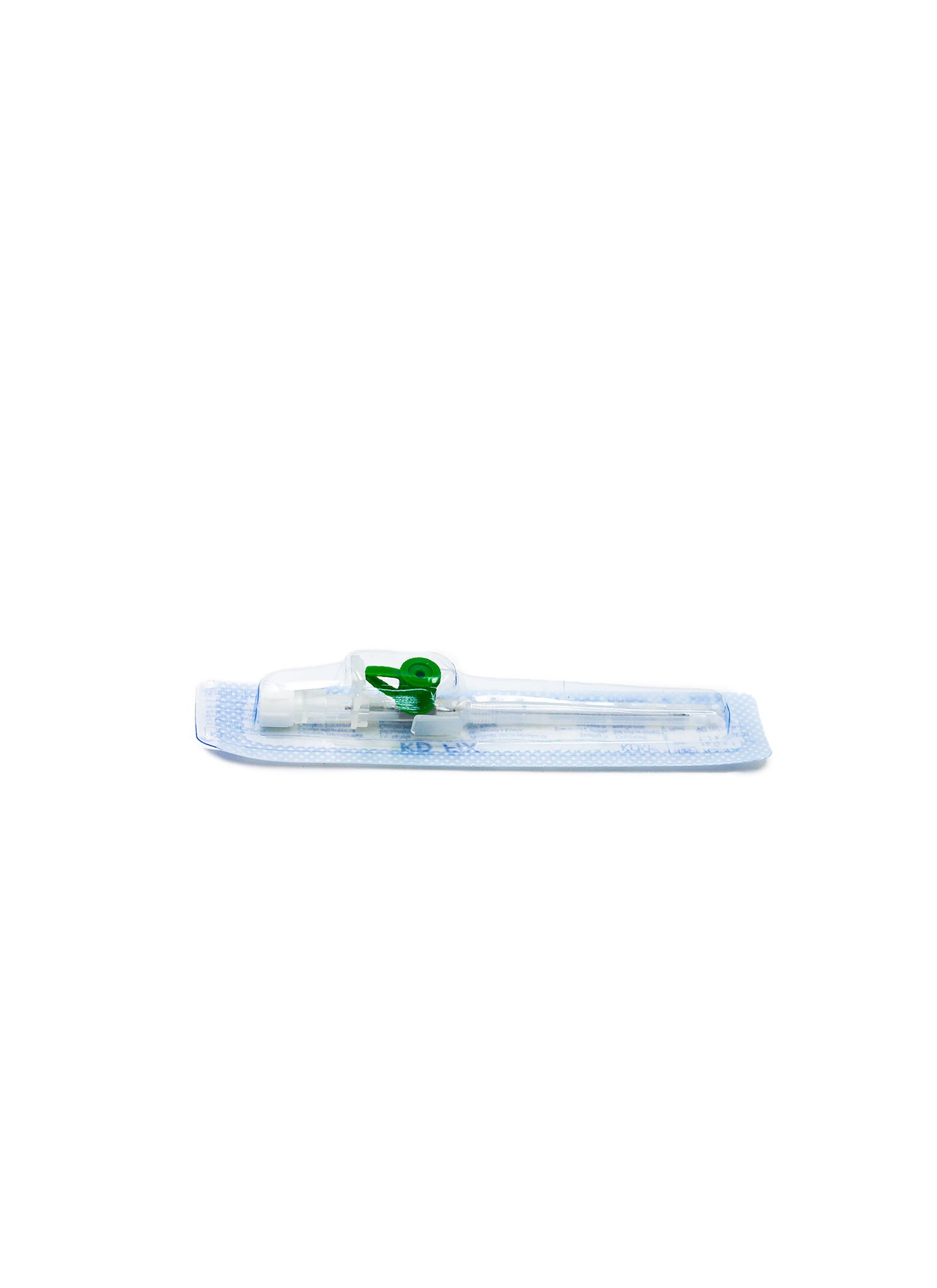 Wenflon KD-FIX® Igła do Piercingu 1,3x45mm Zielony