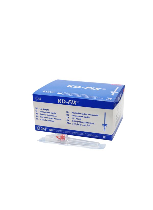 Wenflon KD-FIX® Igła do Piercingu 1,1x32mm Różowy